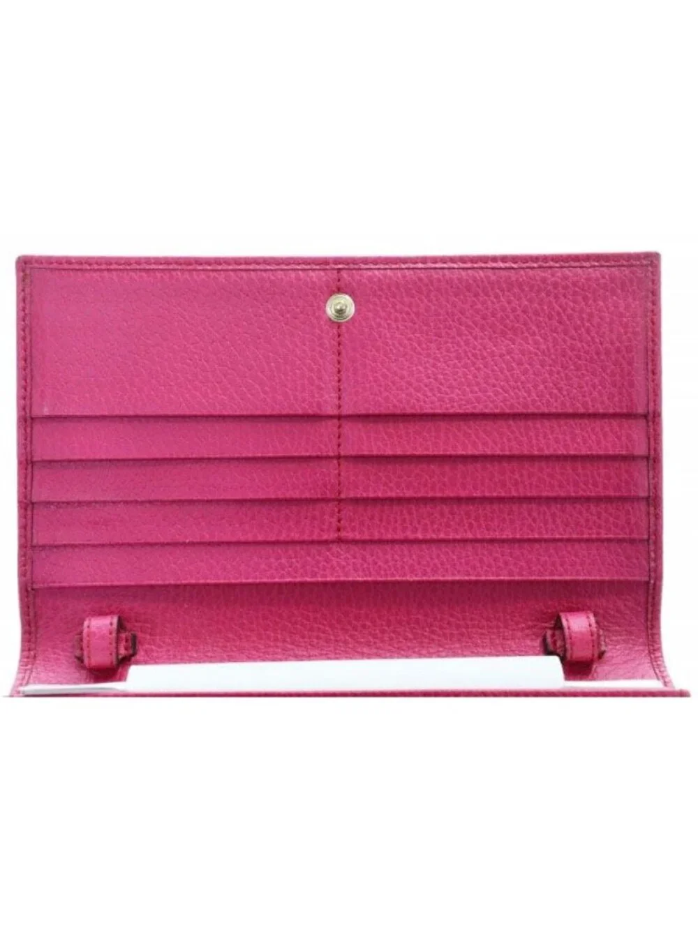 Gucci Swing Shoulder Wallet Pink Leather - Picture 3 of 9